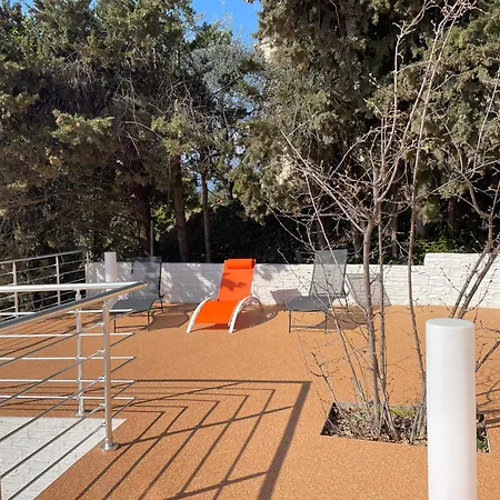 Orange On The Cote D'azur 6br 11pax Ac Private Heated Pool Bbq Mountain View Вилла